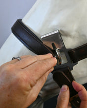 Load image into Gallery viewer, CorrectConnect Magna Halter  in Black With Leather Breakaway