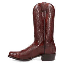 Load image into Gallery viewer, Dan Post Men&#39;s Ringold Antique Tan Lizard Square Toe Boot DP7039