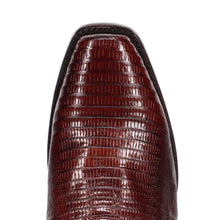 Load image into Gallery viewer, Dan Post Men&#39;s Ringold Antique Tan Lizard Square Toe Boot DP7039