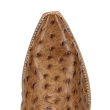 Load image into Gallery viewer, Dan Post Men&#39;s Grit Tan Quill Ostrich Snip Toe Boot DP7121