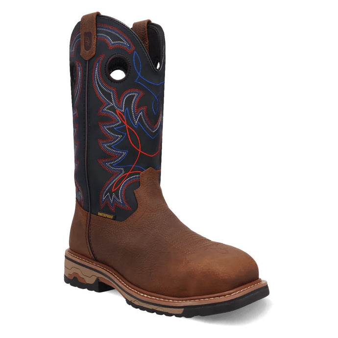 Dan Post Men's Saddlebred Brown Leather Square Toe Boot DP76925