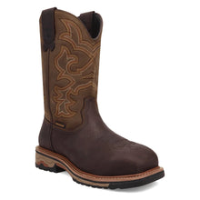 Load image into Gallery viewer, Dan Post Men&#39;s Duster Dark Brown Leather Square Toe Boot DP76924
