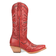 Load image into Gallery viewer, Dan Post Women&#39;s Mesa Red Leather Snip Toe Boot DP7021