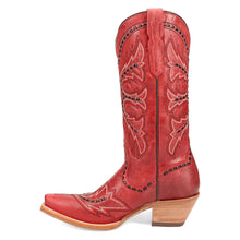 Load image into Gallery viewer, Dan Post Women&#39;s Mesa Red Leather Snip Toe Boot DP7021