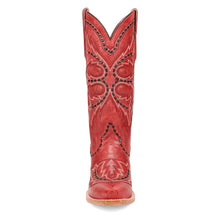 Load image into Gallery viewer, Dan Post Women&#39;s Mesa Red Leather Snip Toe Boot DP7021