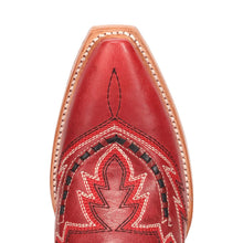 Load image into Gallery viewer, Dan Post Women&#39;s Mesa Red Leather Snip Toe Boot DP7021