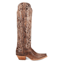 Load image into Gallery viewer, Dan Post Women&#39;s  Rustic Ridge Brown Leather Snip Toe Boot DP7060