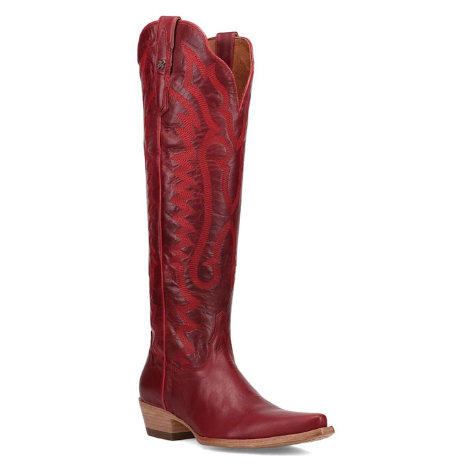 Dan Post Women's Heartland Red Leather Snip Toe Boot DP7104