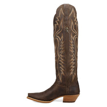 Load image into Gallery viewer, Dan Post Women&#39;s Prairie Dancer Brown Leather Snip Toe Boot DP7103