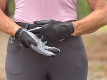 Load image into Gallery viewer, CorrectConnect Oil-Tac Copper Tech Leather Premium Riding Glove in Black