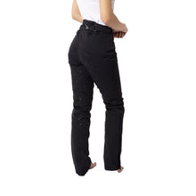 Load image into Gallery viewer, Equinavia Horze Adeline Womens Padded Waterproof Full Seat Breeches - Black 36603