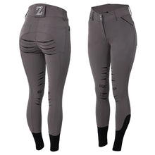 Load image into Gallery viewer, Equinavia Tori Womens Full Seat Silicone Breeches with Back Pocket Embroidery CP3684
