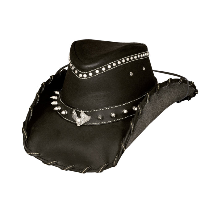 Bullhide Iron Road Leather Cowboy Hat 4022BL