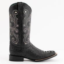 Load image into Gallery viewer, Ferrini Men&#39;s Stampede Cowhide Print Square Toe Boots 40393-04