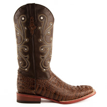 Load image into Gallery viewer, Ferrini Men&#39;s Stampede Cowhide Print Square Toe Boots 40393-23