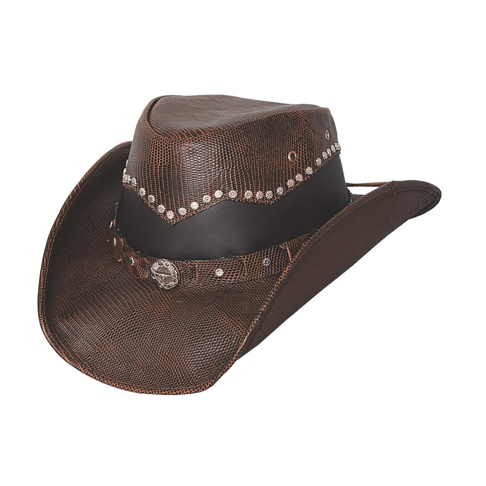 Bullhide Bonfire Leather Cowboy Hat 4040CH