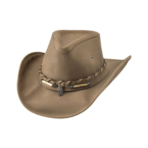 Bullhide Briscoe Leather Cowboy Hat 4052CA