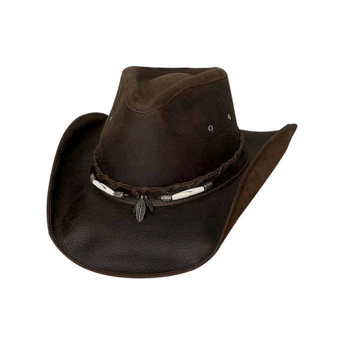 Bullhide Briscoe Leather Cowboy Hat 4052CH