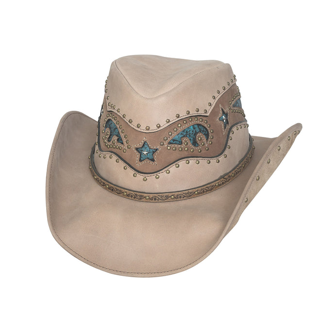 Bullhide Worth It Leather Cowgirl Hat 4062