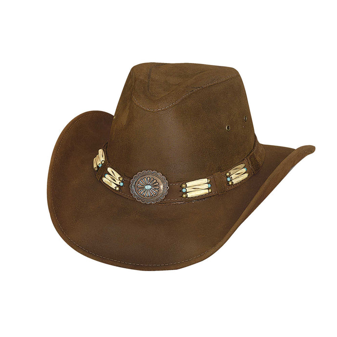 Bullhide Apalachee Leather Cowgirl Hat 4075BZ