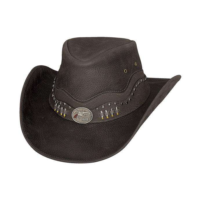 Bullhide Truth Or Consequences Leather Cowboy Hat 4076CH