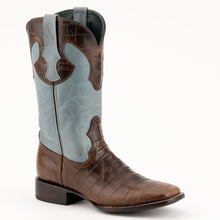 Load image into Gallery viewer, Ferrini Men&#39;s Mustang Alligator Print Square Toe Boots 40793-10