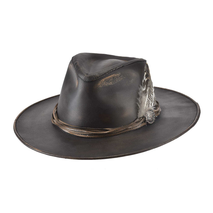 Bullhide One Off Leather Cowboy Hat 4084CHD