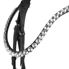 Load image into Gallery viewer, Equinavia Horze Somerset Fancy Show Bridle - Black 10156