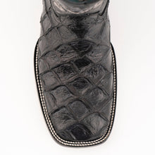 Load image into Gallery viewer, Ferrini Men&#39;s Bronco Pirarucu Print Square Toe Boots 43393-04