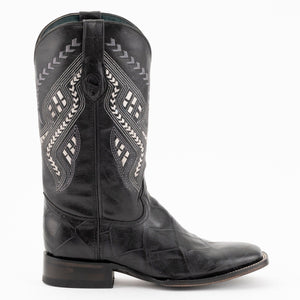 Ferrini Men's Jesse Alligator Print Square Toe Boots 43593-04