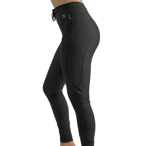 CorrectConnect Drawstring Breeches in Black