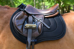 CorrectConnect General Purpose Mesh Saddle Pad with Quick Dry Cotton Lining in Navy, White, or Black