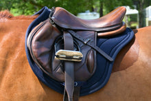 Load image into Gallery viewer, CorrectConnect Contour Jump Mesh Saddle Pad with Quick Dry Cotton Lining in Navy, White or Black