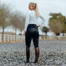 Load image into Gallery viewer, Equinavia Horze Callie Womens High Waist Breeches with Piping CP3590