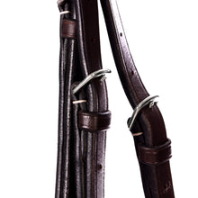 Load image into Gallery viewer, Equinavia Valkyrie Fancy Stitched Hunter Bridle &amp; Reins - Chocolate Brown E10003