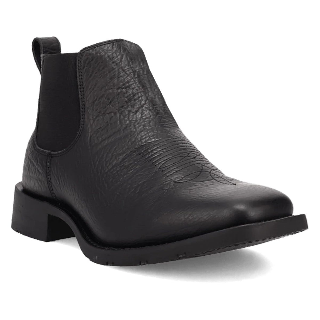 Laredo Men's Devin Black Leather Square Toe Boot 70008