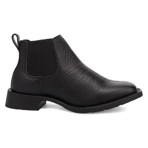 Laredo Men's Devin Black Leather Square Toe Boot 70008