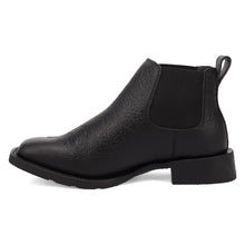 Load image into Gallery viewer, Laredo Men&#39;s Devin Black Leather Square Toe Boot 70008