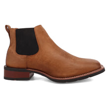 Load image into Gallery viewer, Laredo Men&#39;s Devin Tan Leather Square Toe Boot 70009
