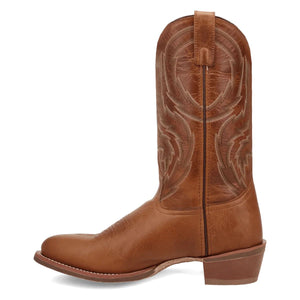 Laredo Men's Novak Tan Leather Round Toe Boot 70011