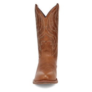 Laredo Men's Novak Tan Leather Round Toe Boot 70011