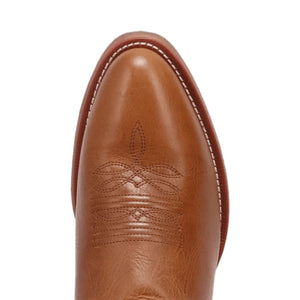 Laredo Men's Novak Tan Leather Round Toe Boot 70011