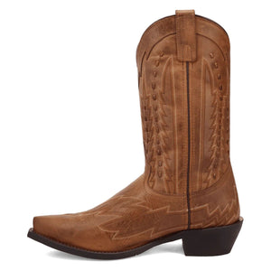 Laredo Men's Silverdale Tan Leather Snip Toe Boot 70017