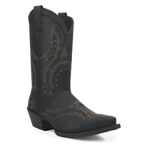 Laredo Men's Ryker Blue Leather Snip Toe Boot 70023