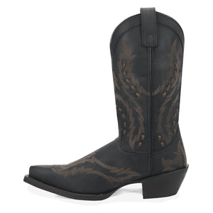 Laredo Men's Ryker Blue Leather Snip Toe Boot 70023