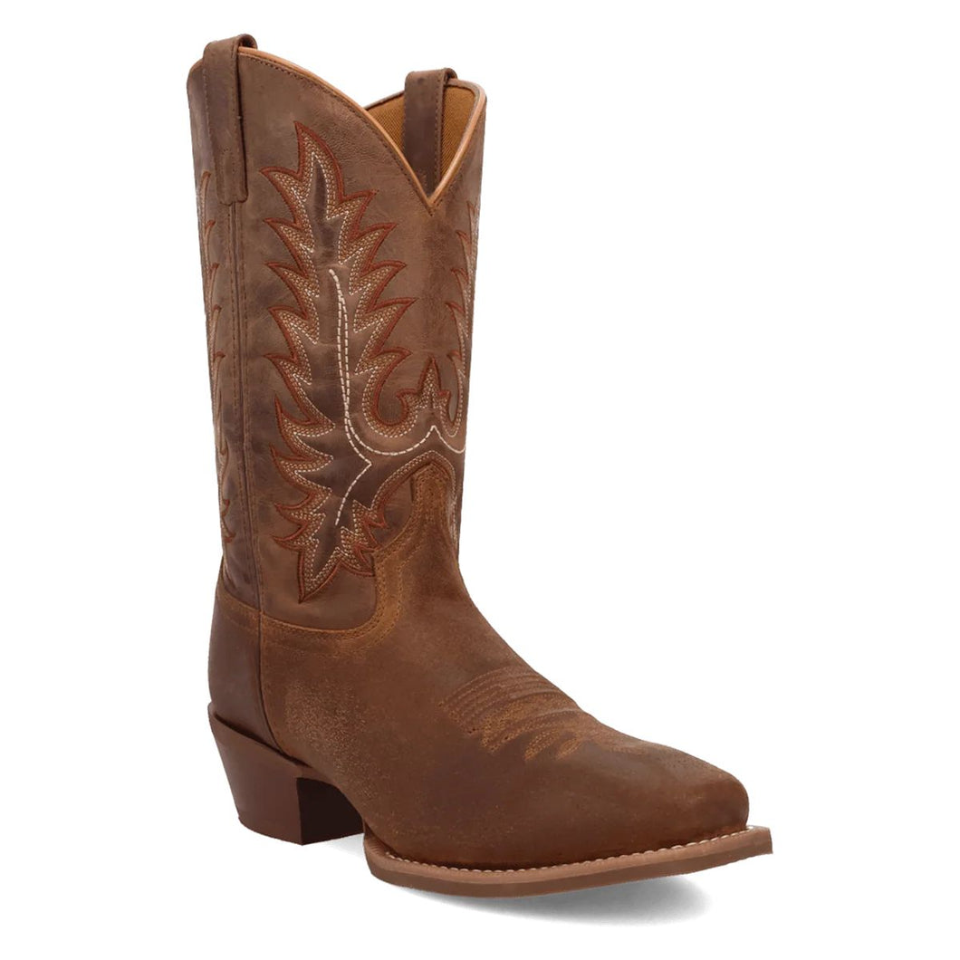 Laredo Men's Kent Tan Leather Square Toe Boot 70024