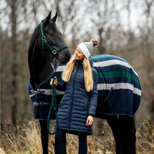 Load image into Gallery viewer, Equinavia Horze Charlotte Womens Long Riding Jacket - Dark Navy 33368