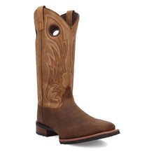 Load image into Gallery viewer, Laredo Men&#39;s Cullen Dark Brown Leather Square Toe Boot 8016