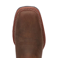 Load image into Gallery viewer, Laredo Men&#39;s Cullen Dark Brown Leather Square Toe Boot 8016