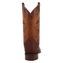Load image into Gallery viewer, Laredo Men&#39;s Chet Dark Rust Leather Square Toe Boot 8022